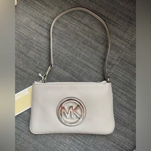 Michael Kors Leather Wristlet
